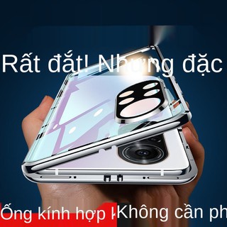 Vỏ điện thoại di động Huawei nova8 Ống kính nova8pro bao gồm tất cả các nắp bảo vệ kính hai mặt chống rơi, chống rơi của