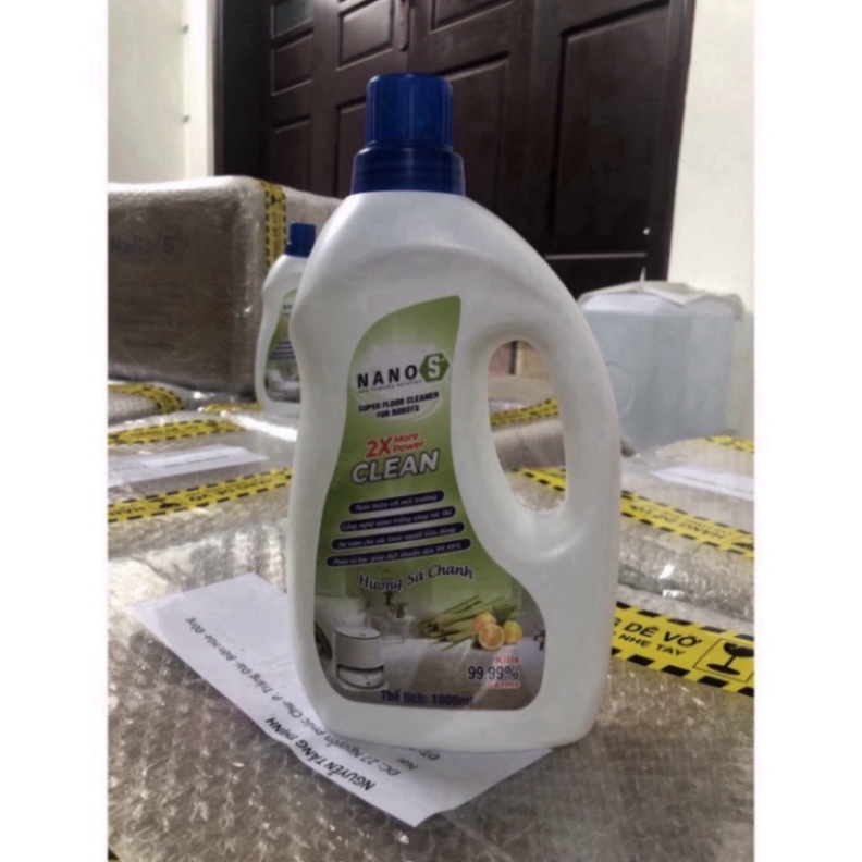 🍀GIÁ TỐT🍀Nước lau sàn Ecovacs Deebot  dùng cho Robot hút bụi lau sàn - Hàng chính hãng