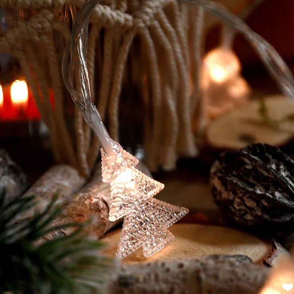 YIYU 1 Dây Đèn Led 20 Bóng 3m Chạy Bằng Pin Dùng Trang Trí Lễ Hội / Trong Nhà / Ngoài Trời