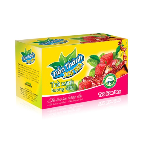 Trà Hòa Tan Tiến Thành 9 Vị 240g (24 gói x10g) Đào, Dâu, Cam, Bí Đao, Chanh, Me, Dứa Sữa, Khoai Môn, Ổi Hồng | BigBuy360 - bigbuy360.vn