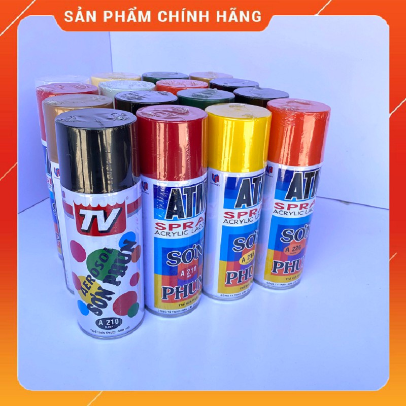 Sơn xịt ATM Sơn xịt cao cấp đủ màu