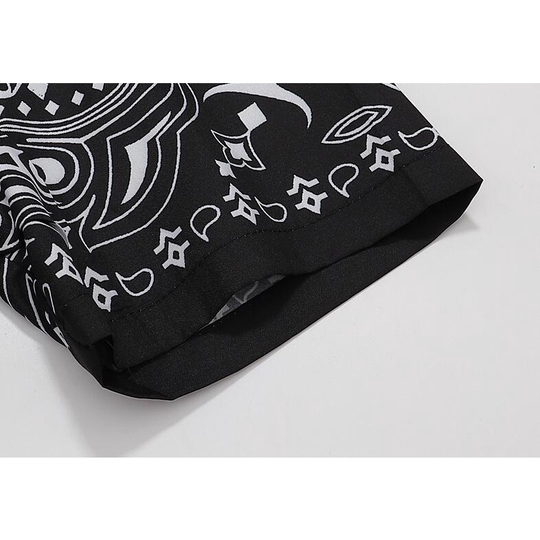 Amir Áo Sơ Mi cotton Ngắn Tay In Họa Tiết Thời Trang Cho Nam Nữ