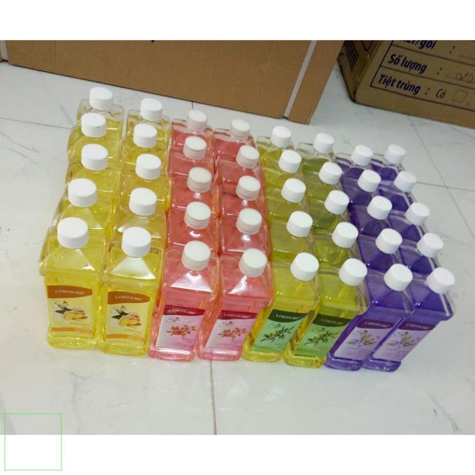 Dầu massage body gừng, hoa hồng, lavender, oliu giá sỉ