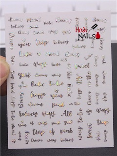 Sticker mới - Phụ kiện Nail
