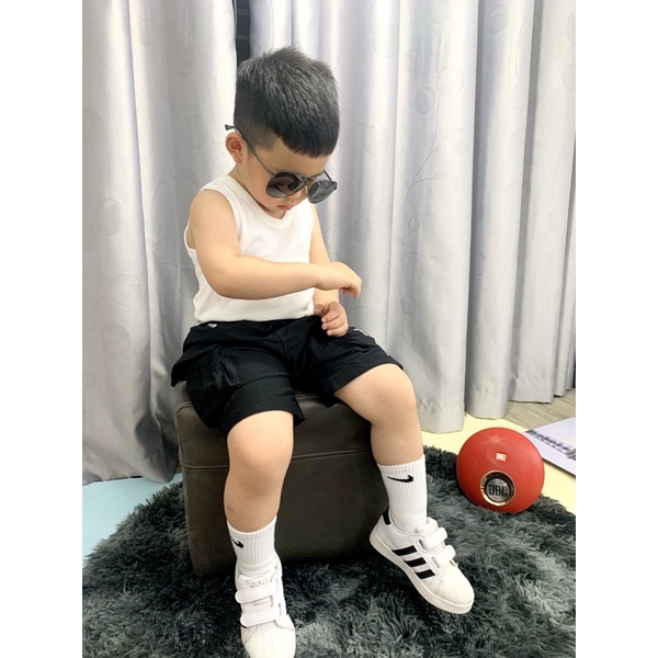 Tất nike trẻ em cao cấp hàng đẹp- bé trai bé gái cao qua mắt cá freesize chân 6-29kg