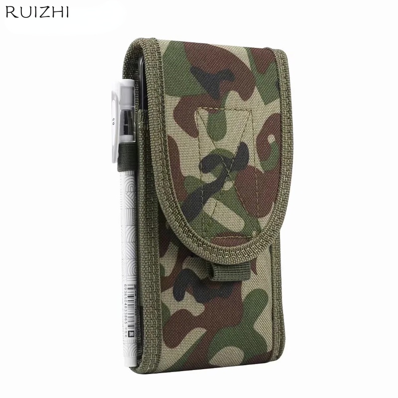 Túi Đeo Hông Đựng Điện Thoại Họa Tiết Rằn Ri Phong Cách Thể Thao Cho Redmi Note 9 Pro Phone13 12 Pro Max