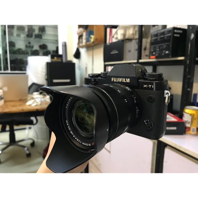 Bộ máy Fujifilm X-T1 lens 18-55 OSS