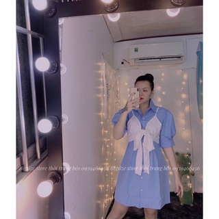 ĐẦM SƠMI CỘT NƠ [ BIGSIZE 60-90KG ]