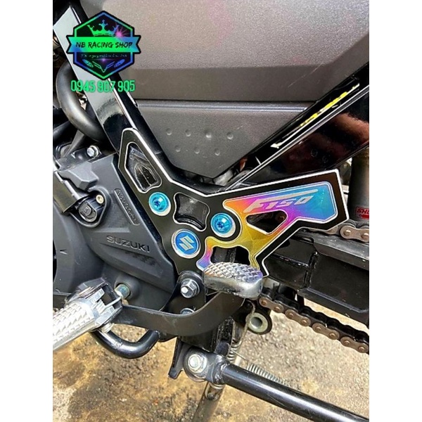 ❌SALE❌Nẹp Sườn TiTan Cho SATRIA RAIDER Lên Màu Chuẩn.NB Racing Shop