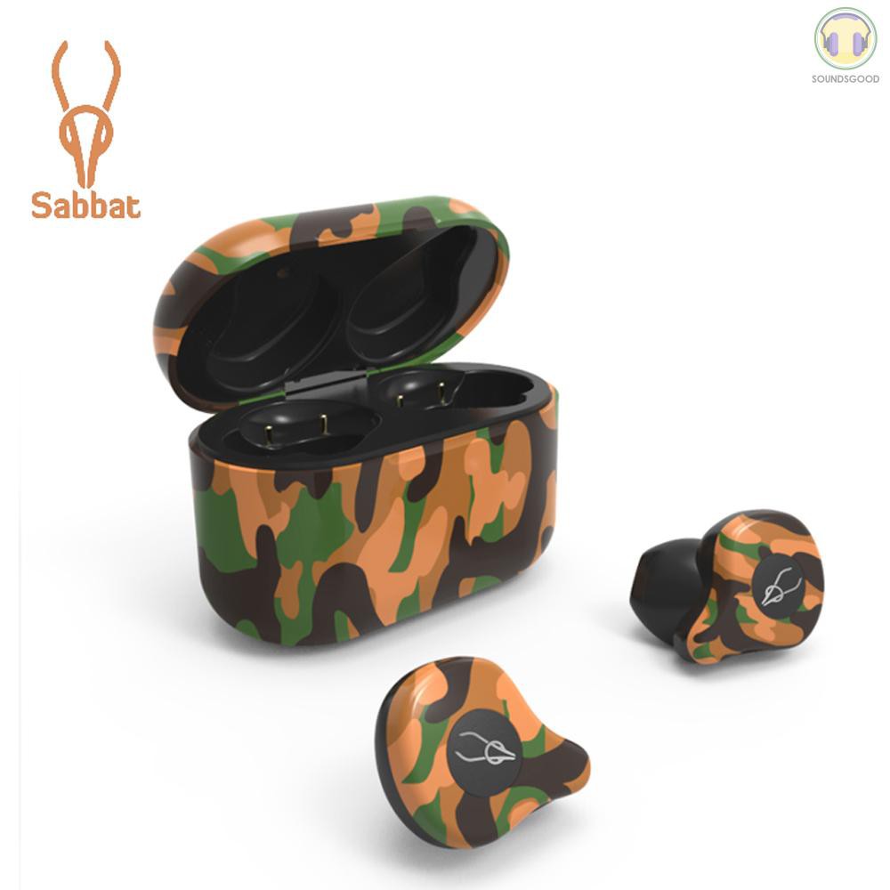 ♫SG♫ Sabbat X12 Ultra Bluetooth 5.0 TWS Earbuds True Wireless Headphones with Dual Mic Half In-ear Stereo Earphones Twin