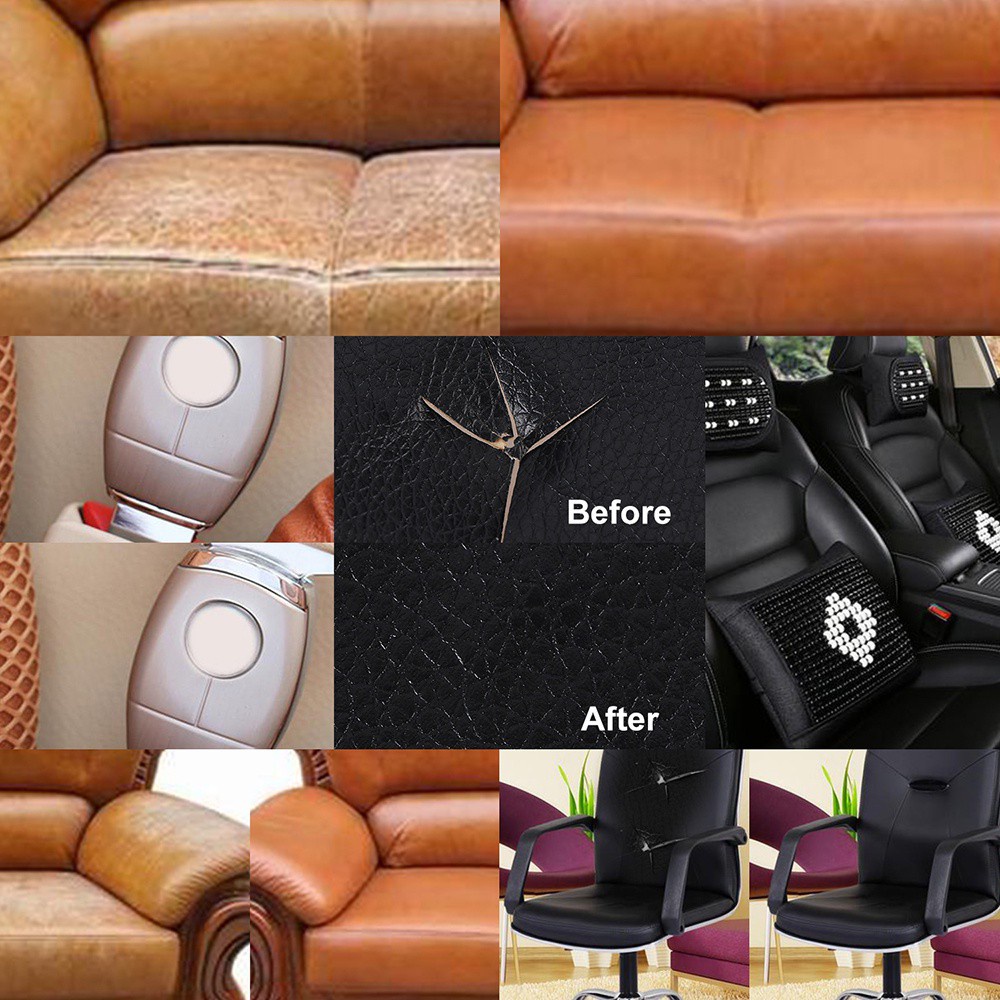 PISTACHIO Home & Living Couches Repair Stickers Furniture Self-Adhesive Leather Repair Tape Bags Stick-on Sofas Driver Seats Repairing Patch/Multicolor