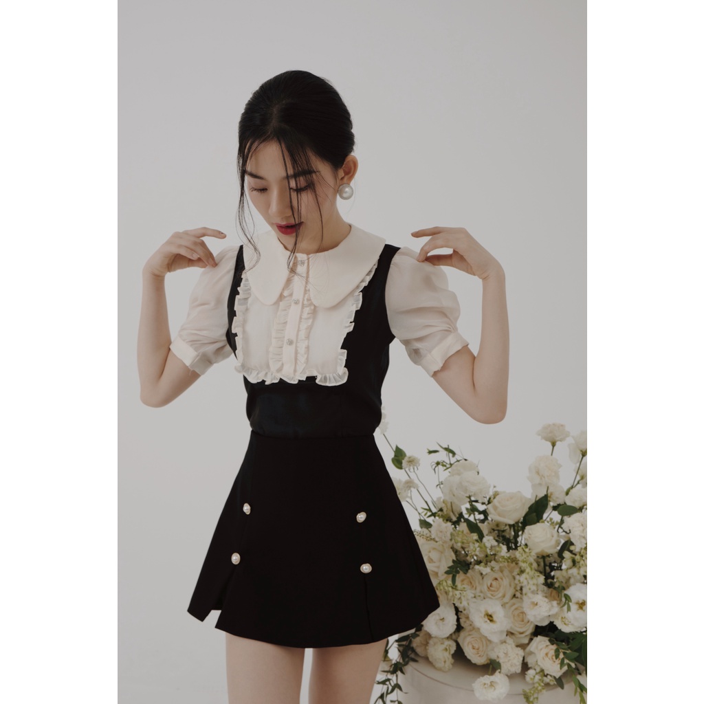 Áo ren tơ thanh lịch LIA TOP by Joie des Roses