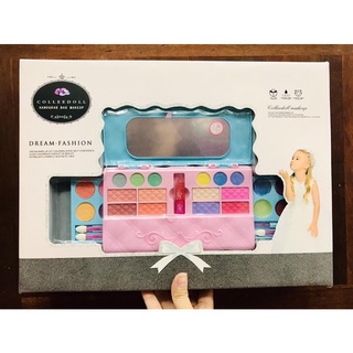 Set Make up thật cho bé gái hộp nơ