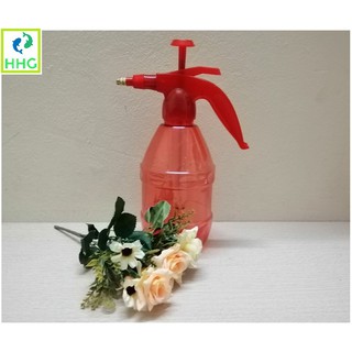 Bình nhựa tưới, xịt khí nén tưới cây cao cấp dung tích 1,5l màu đỏ