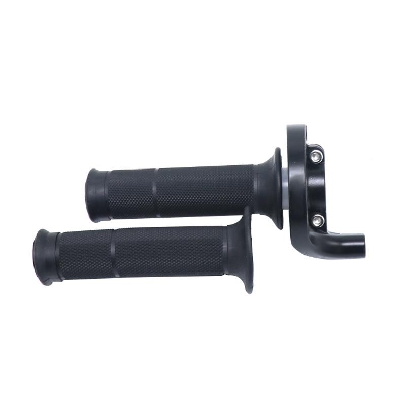 ZSDTRP 1 Pair 22mm Throttle Grip Twist Throttle Hand Grip with Twist Cable Handle Throttle Clamp For Motorized Bicycle Push Bike