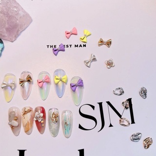 charm nơ nail đính móng trang trí móng tay