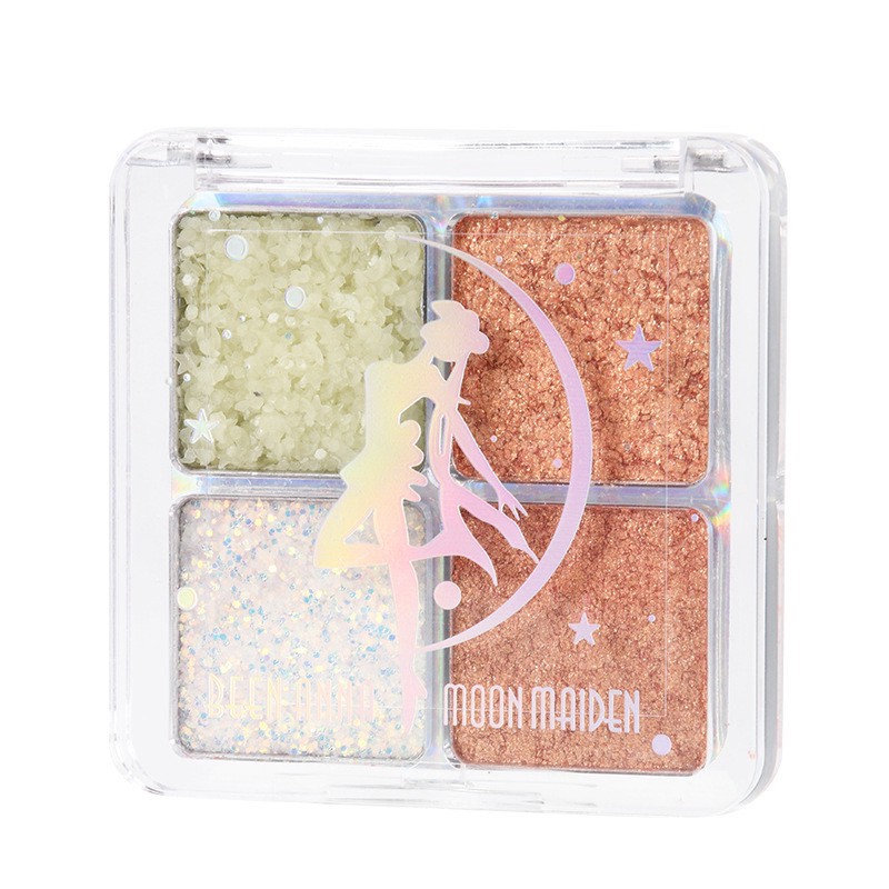 (Hàng Mới Về) Bảng Phấn Trang Điểm Mắt Gồm Bốn Màu Tiện Dụng | BigBuy360 - bigbuy360.vn