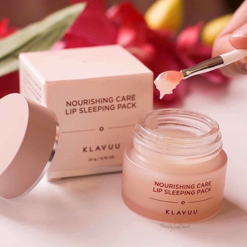 [Klavuu] Mặt nạ ngủ dưỡng môi Klavuu Nourishing Care Lip Sleeping Mask