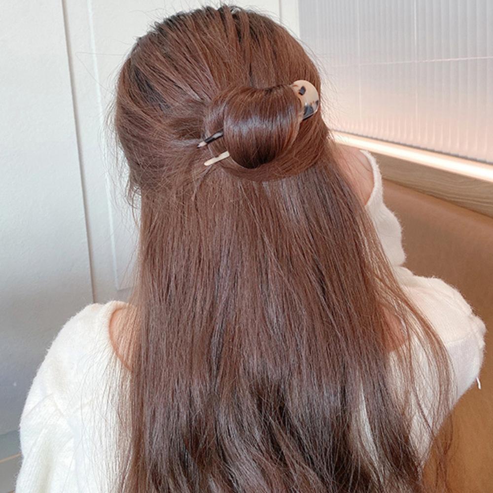 Set 2 Dụng Cụ Tạo Kiểu Tóc Xoăn Họa Tiết Da Báo