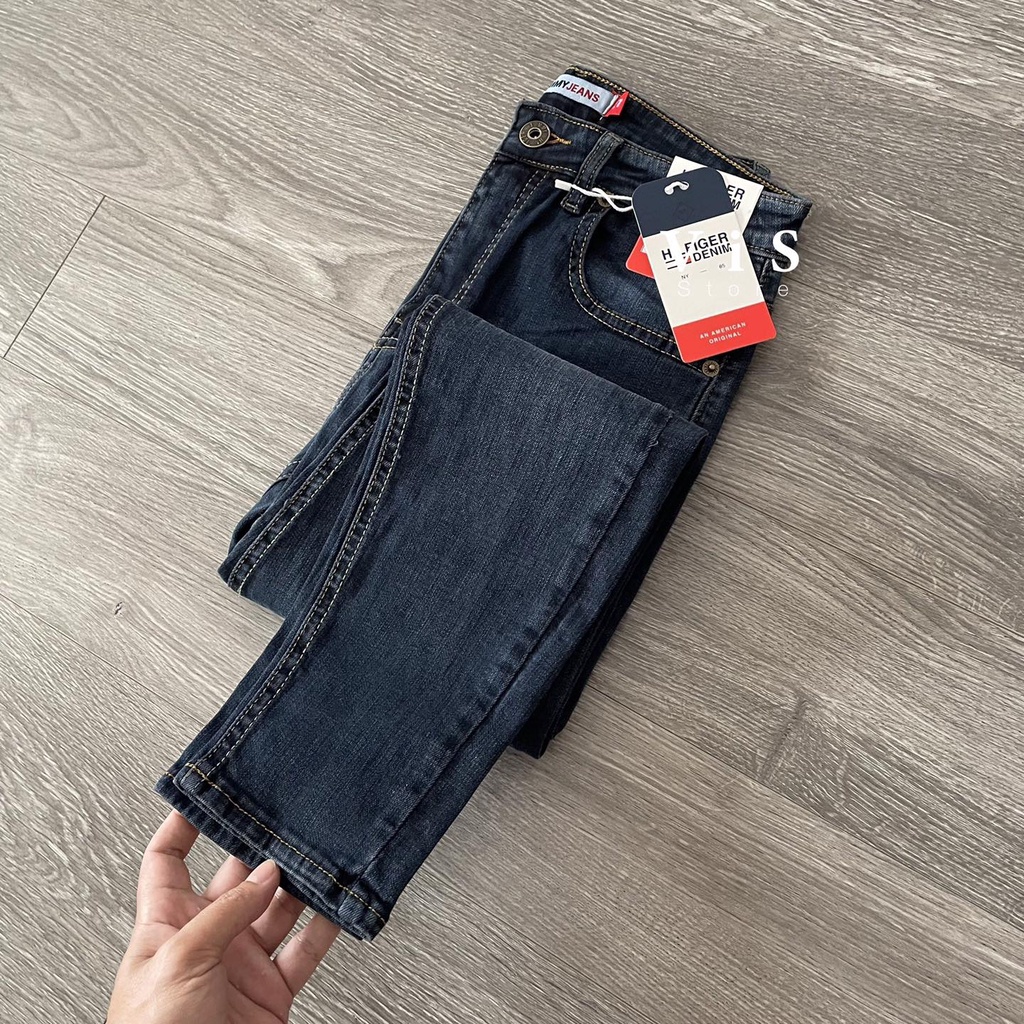 QUẦN JEANS NỮ SLIM MÀU XANH