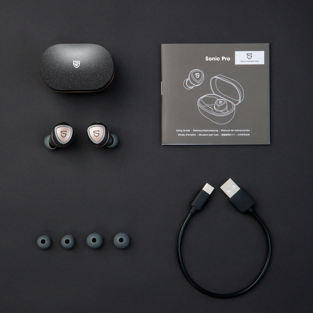 Tai nghe SOUNDPEATS Sonic Pro bluetooth 5.2 không dây thực bộ chip qcc3040 bộ giải mã âm thanh tương thích