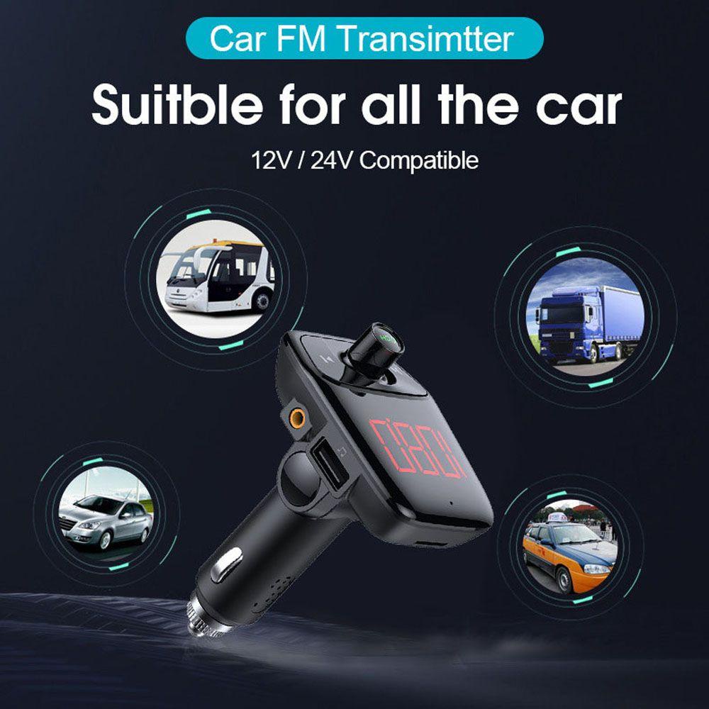 Củ Sạc Xe Hơi PATRICIA Kết Nối Bluetooth FM Màn Hình Lớn Chất Lượng Cao