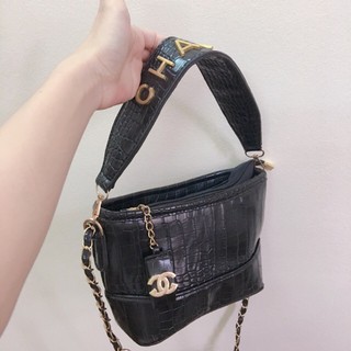 (Giá Sỉ)Túi Hobo vân rắn da bóng cực sang