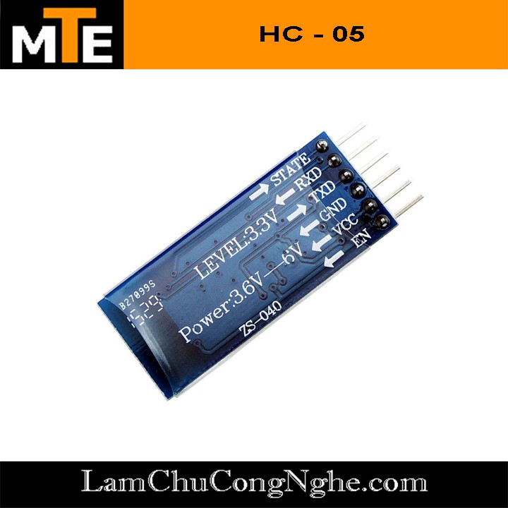 Mạch thu phát bluetooth HC05 đã ra chân - Module bluetooth loại tốt và thường