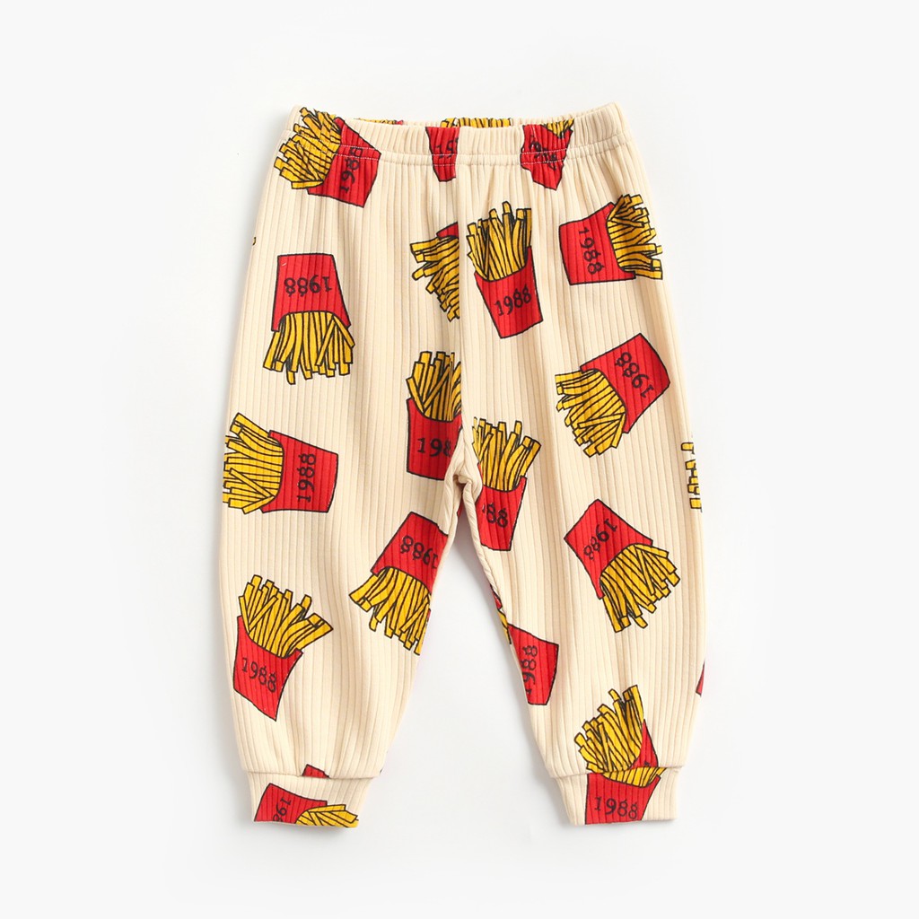 Bộ Quần Áo Sanlutoz Từ Cotton Họa Tiết Hoạt Hình Dành Cho Bé