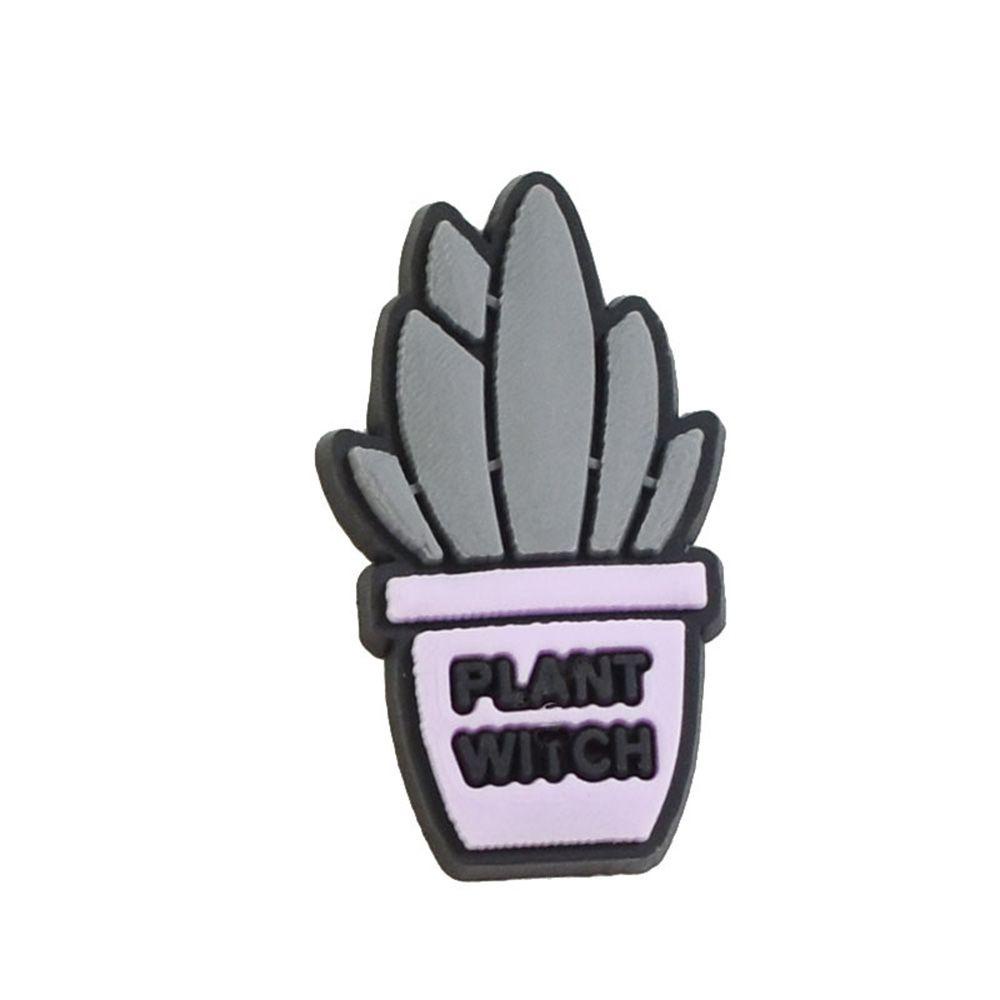 .1 Phụ Kiện Trang Trí Giày Họa Tiết Phù Thủy Hoạt Hình Dễ Thương