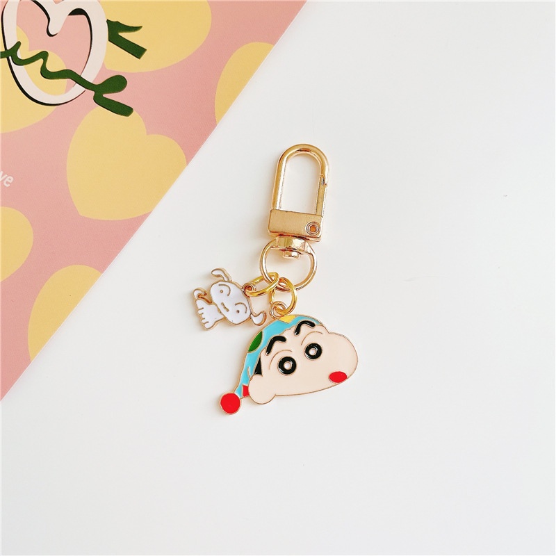 Móc Khóa Hình Cậu Bé Bút Chì Shin Hoạt Hình Dễ Thương