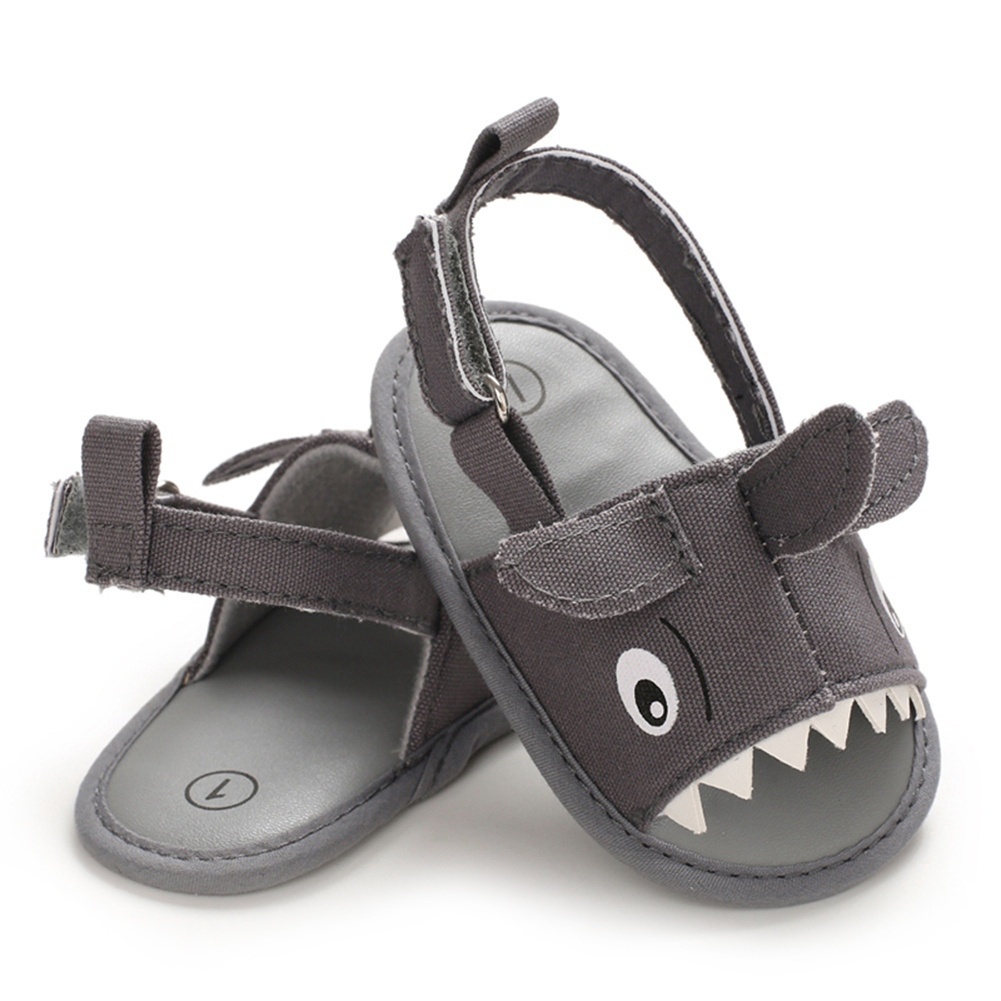 Xăng đan Đế Mềm Chống Trượt In Họa Tiết Hoạt Hình Dành Cho Bé Trai 0-18 Tháng