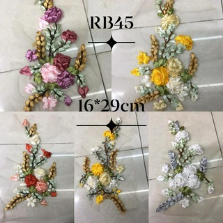 Cụm ruy băng hoa hồng cao cấp