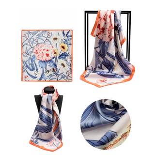 Khăn vuông lụa 90x90 thắt nơ công sở nữ đẹp cao cấp- khăn turban chùm đầu buộc tóc quấn túi xách làm áo yếm lụa