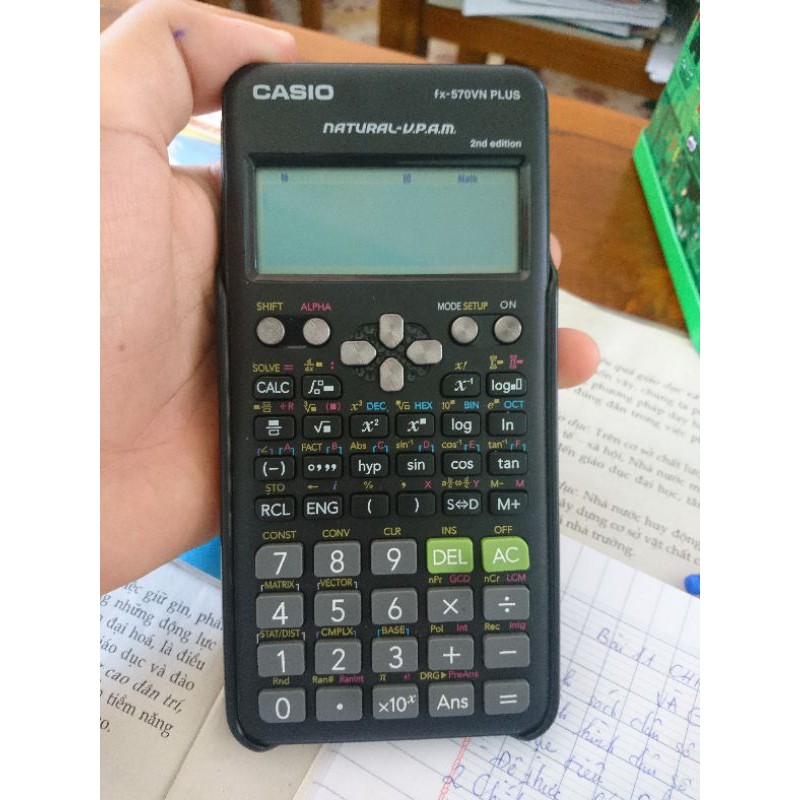 Máy tính Casio 570 VN PLUS 2nd Edition qua sử dụng