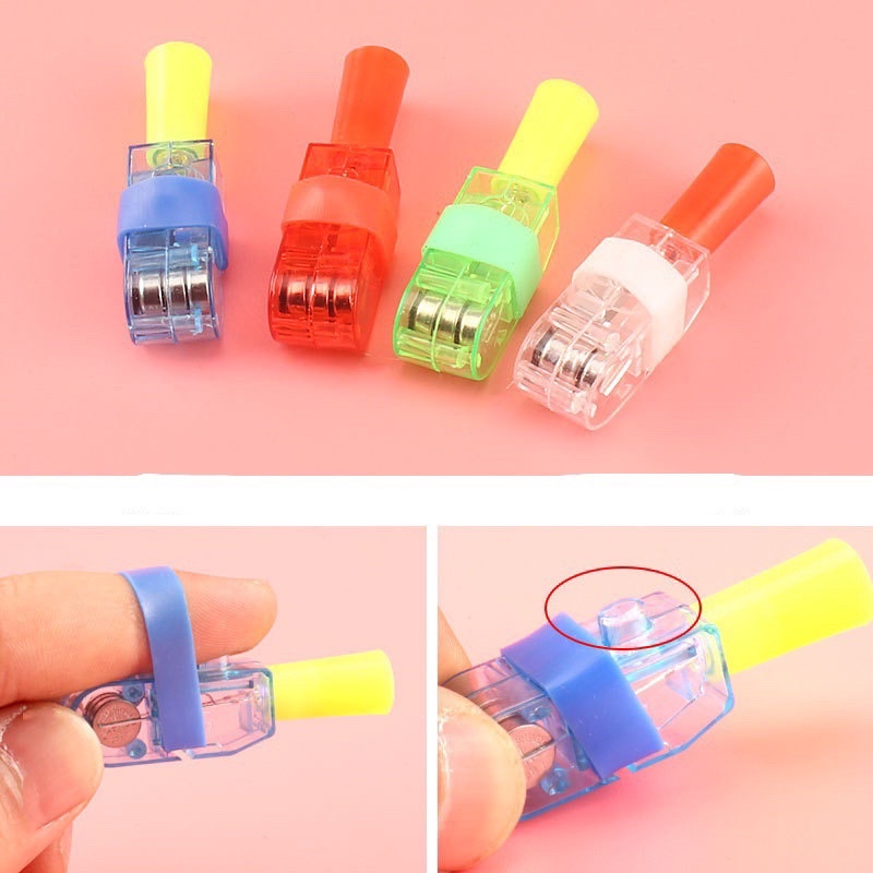 [ Rẻ Vô Địch ] Đồ Chơi Ngón Tay Chiếu Hình Phim Hoạt Hình Nhiều Mẫu Cho Bé