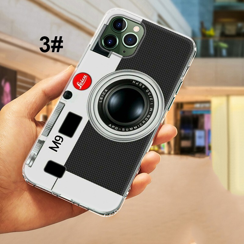 Ốp điện thoại trong suốt in hình máy ảnh 9YF cho iPhone 11 12 Mini Pro Max 12pro 12promax 11pro 11promax 12 Mini