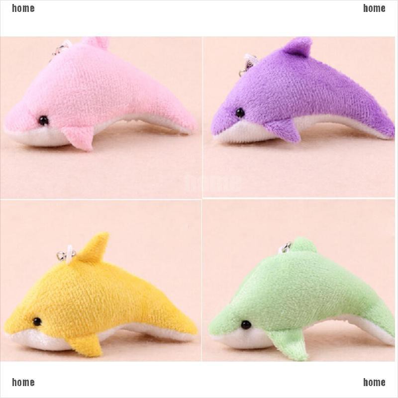 Bộ 1 Thú Nhồi Bông Hình Cá Heo 6cm
