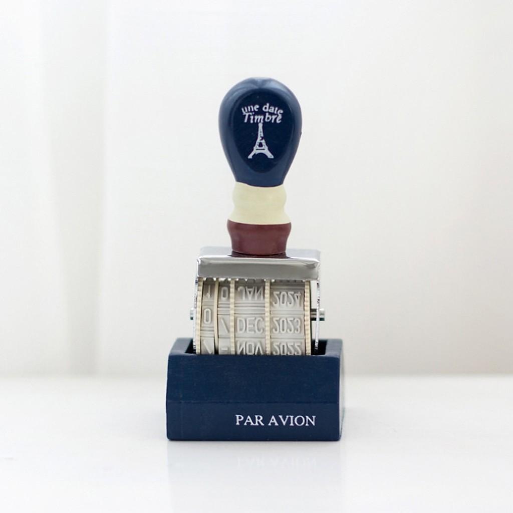 Bộ Đóng Dấu Ngày Tháng Par Avion