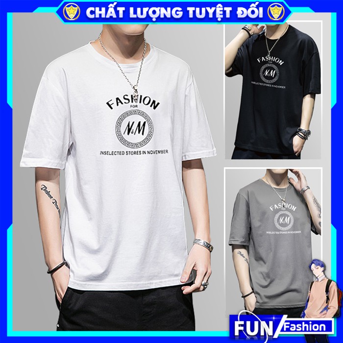 Áo thun nam 💥FREESHIP💥 Áo tay lỡ nam mã MK form rộng đẹp ngắn tay phong cách Hàn Quốc mùa hè thu