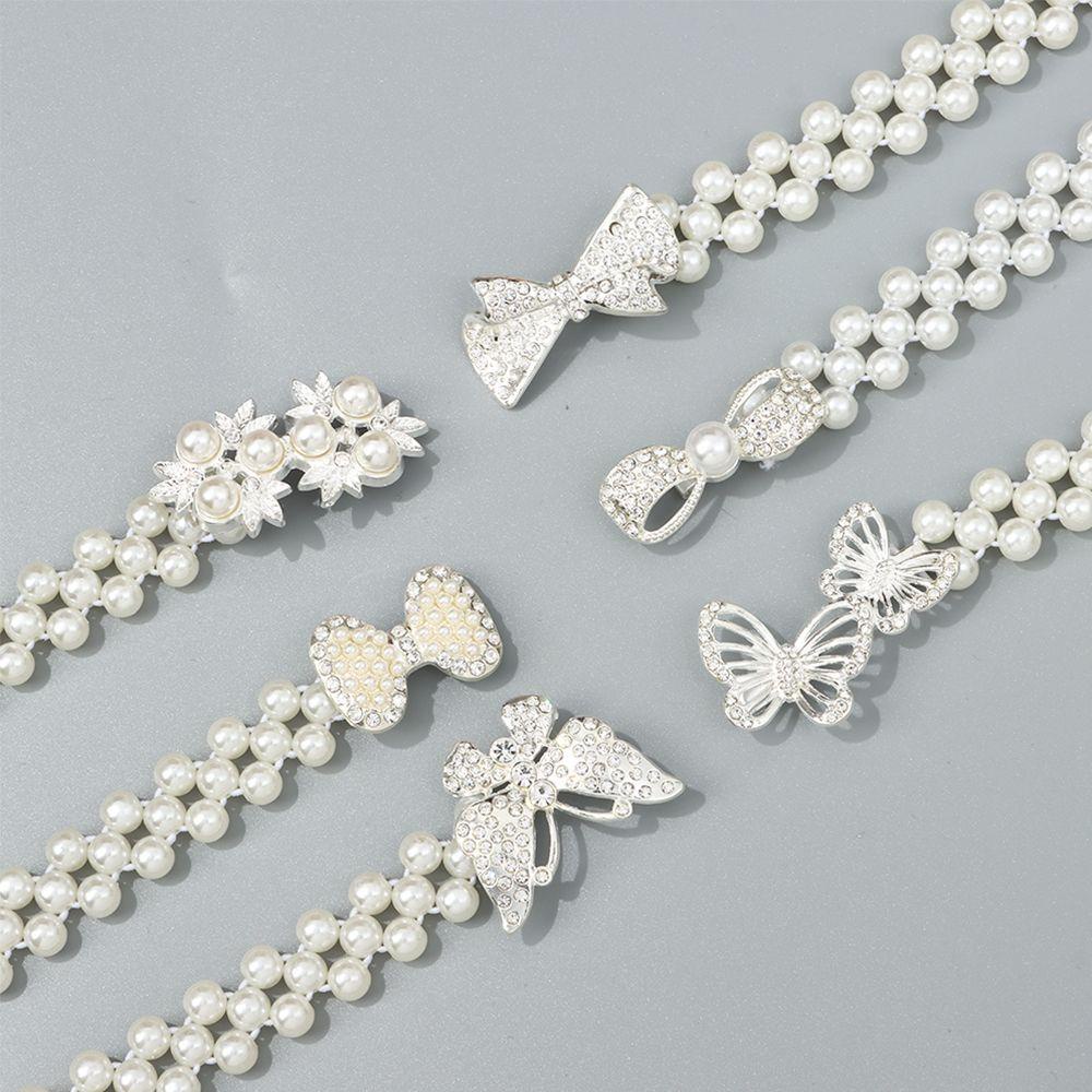 Lay Thắt Lưng Đính Hạt Hình Bướm Lấp Lánh Cho Nữ Mặc Đầm Sweater / Áo Khoác