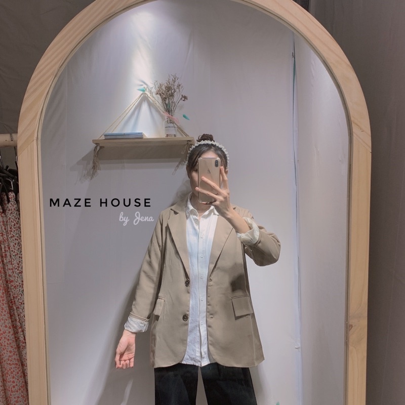 Áo Blazer 2 lớp 💖VIDEO/ẢNH THẬT💖 Áo vest nữ 2 lớp 4 cúc Hàn Quốc