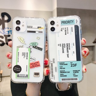 Ốp Điện Thoại Hình Vé Máy Ảnh Sáng Tạo Cho Iphone 12 11 Pro Max X Xs Xr 6 7 8 Plus