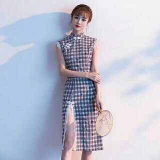 Sườn xám sọc khách Khánh Linh, Hoàng Nguyễn