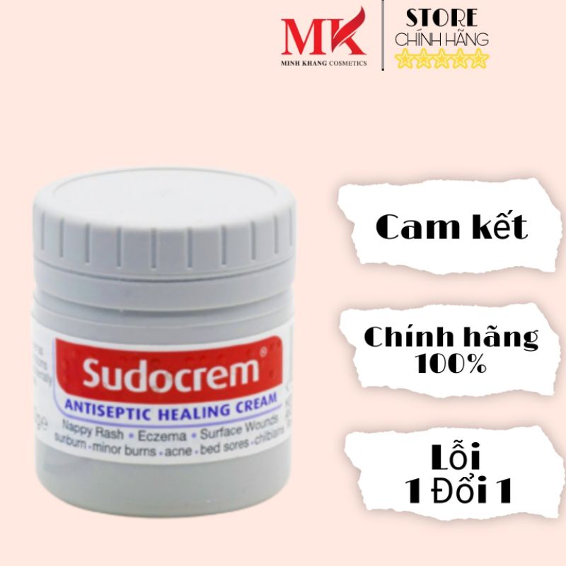 Kem trị hăm tã cho trẻ sơ sinh Sudocrem nội địa Anh 60g