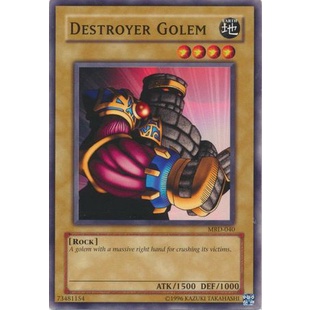 Thẻ bài Yugioh - TCG - Destroyer Golem / MRD-040'