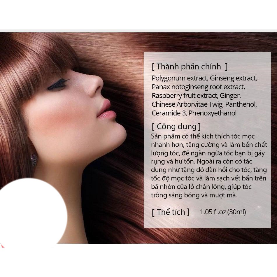 VIBRANT GLAMOUR Tinh chất mọc tóc serum phục hồi & nuôi dưỡng tóc hư tổn kích thích mọc tóc dạng xịt 30ml
