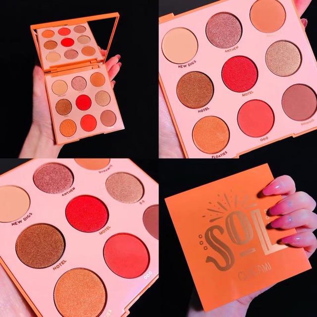 GUICAMI-BẢNG MẮT 9 Ô Vuông(đọc kĩ mô tả)KHÔNG PHẢI DUPE COLOURPOP | BigBuy360 - bigbuy360.vn