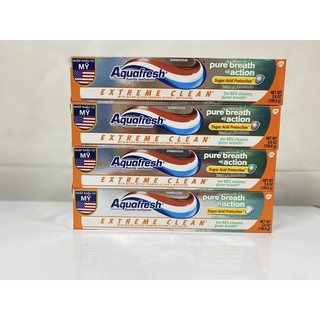 Kem đánh răng aquafresh pure breath action 158g của mỹ