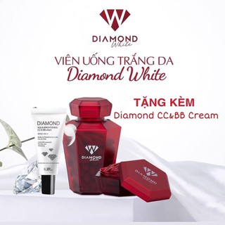 {MUA} DIAMOND WHITE TẶNG KÈM DIAMON CC&BB CREAM - HÀNG CHÍNH HÃNG - NGUYÊN TEM
